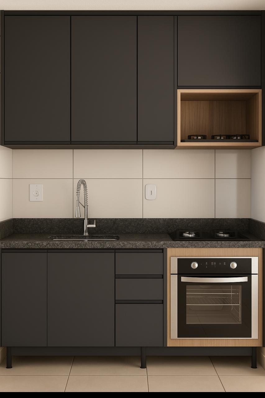 Cozinha Compacta Black